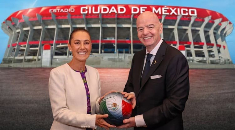 FIFA recibe estadio Banorte con nuevo nombre para copa mundial