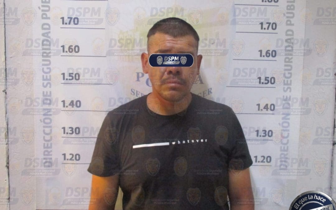 Detienen a presunto ladrón a tienda en la Lealtad I