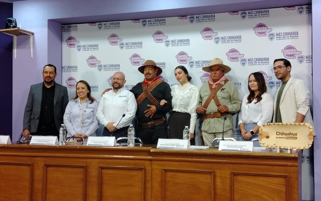 Revive la historia con la 17ª escenificación de la boda de Pancho Villa y Luz Corral