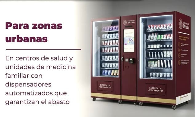 Gobierno instalará dispensadores de medicamentos gratuitos en centros de salud