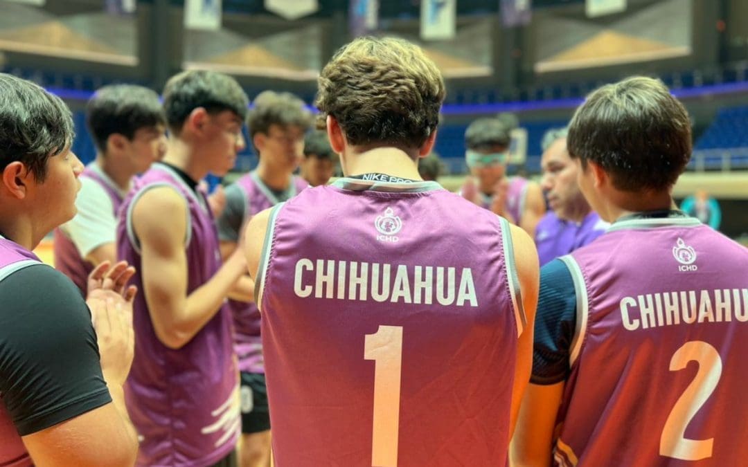 Chihuahua inicia excelente en el basquetbol de la Olimpiada Nacional