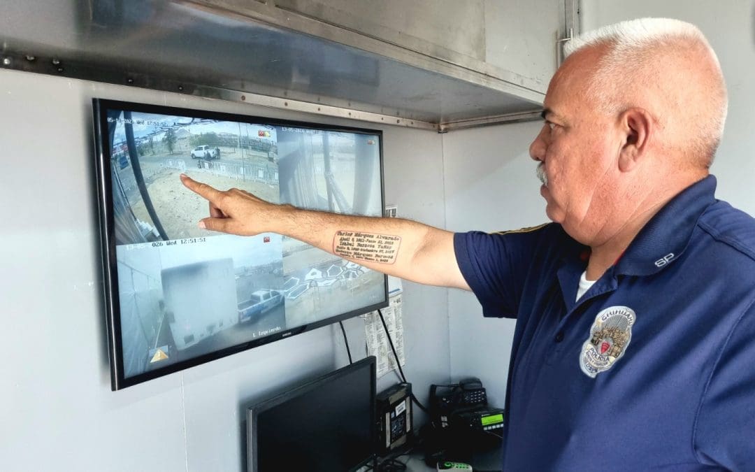 Policias municipales blindan instalaciones de Santa Rita