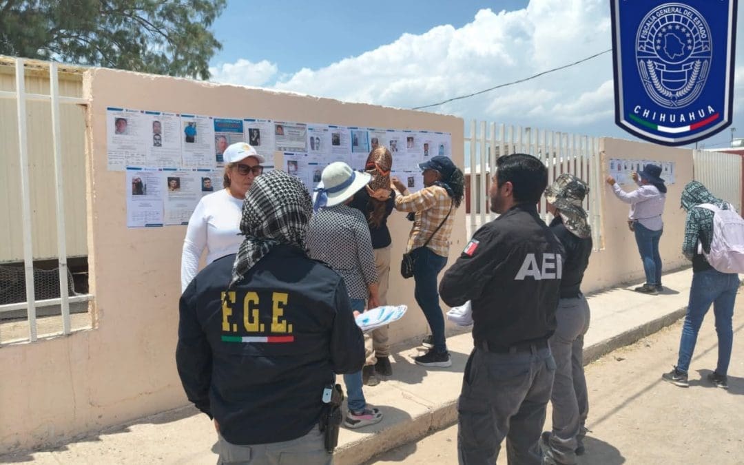 Buscan a personas desaparecidas en la Estación  en cd Jiménez