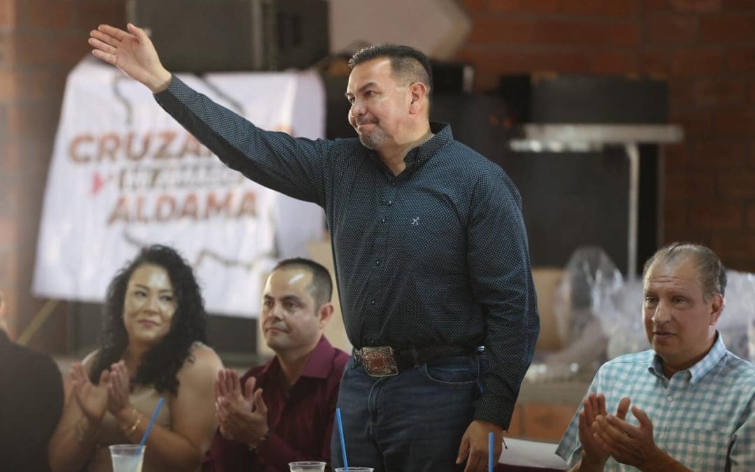 Se reúne Cruz Perez Cuellar con mujeres en cd Aldama