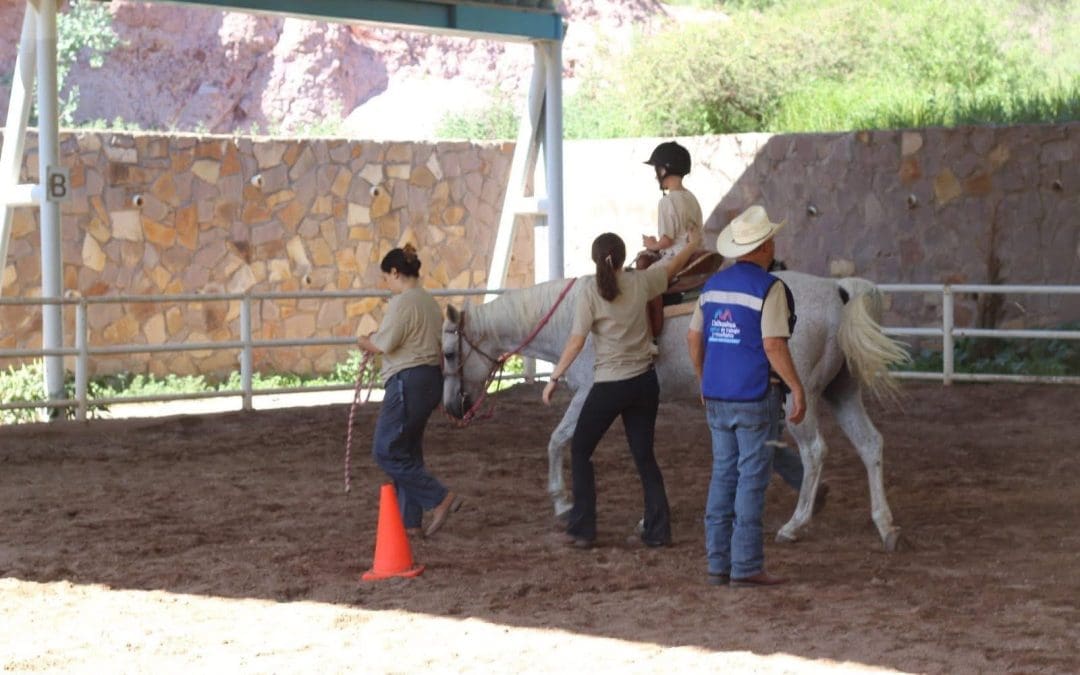 Ofrecen servicio de equinoterapia para apoyo en desarrollo integral
