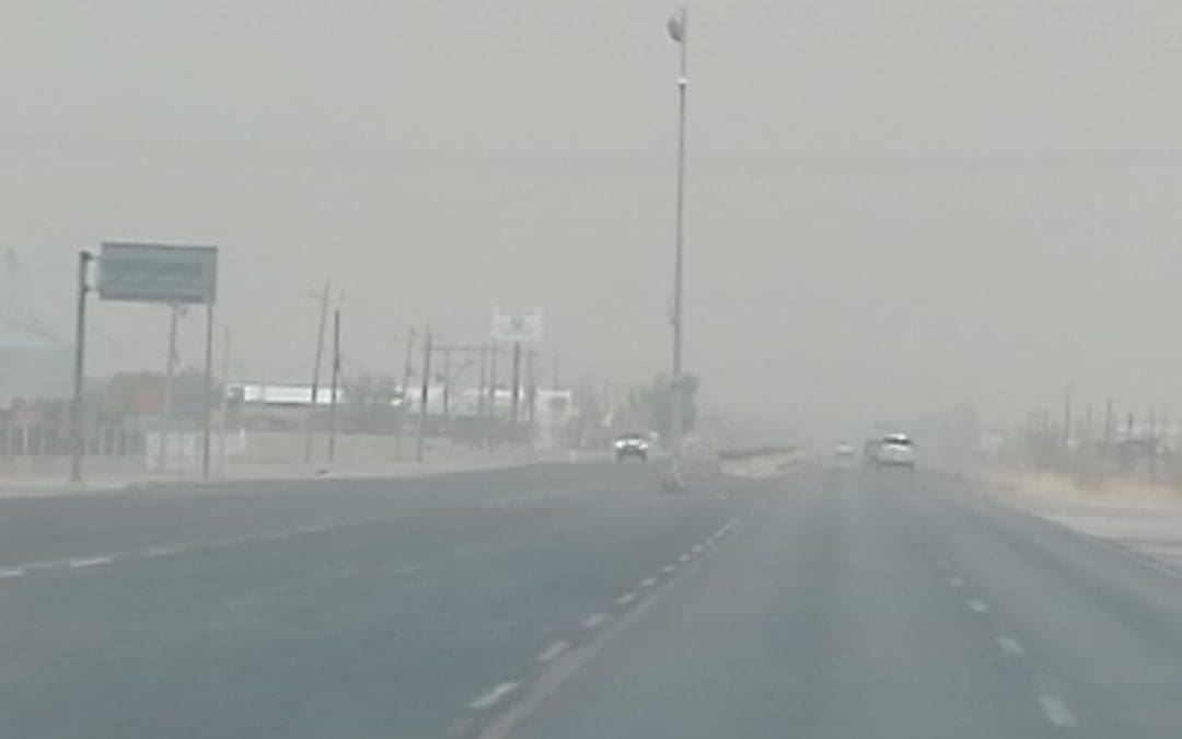 Alertan por vientos de hasta 75 km/h en el estado