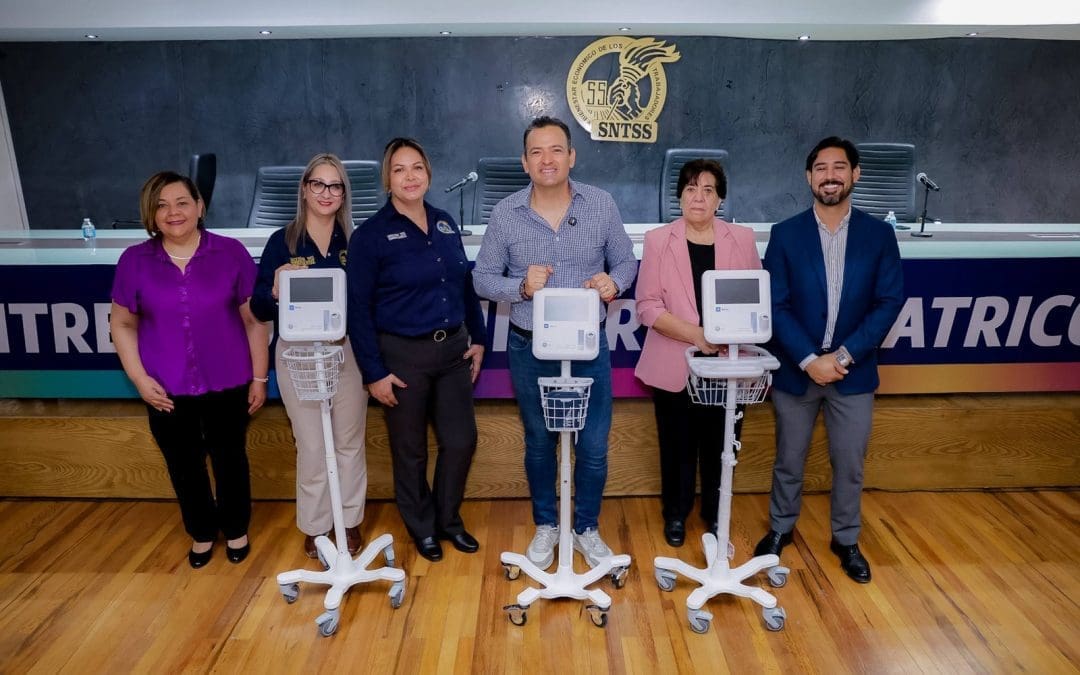Entrega monitores pediátricos al IMSS para fortalecer atención infantil