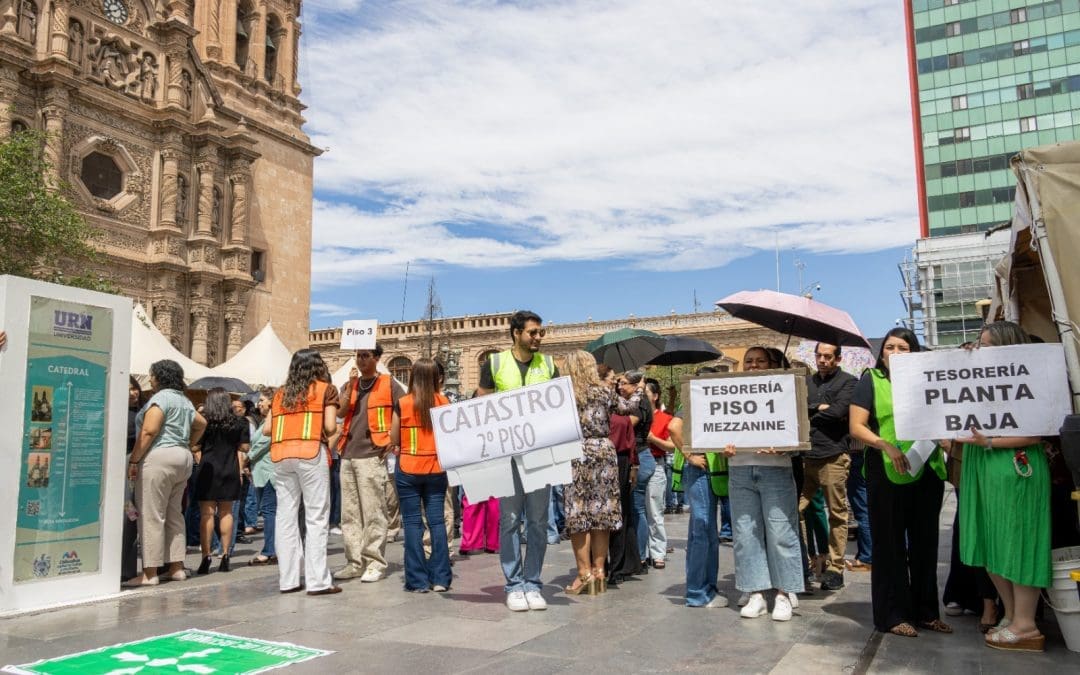 Participaron 665 personas en el Simulacro en la Plaza de Armas