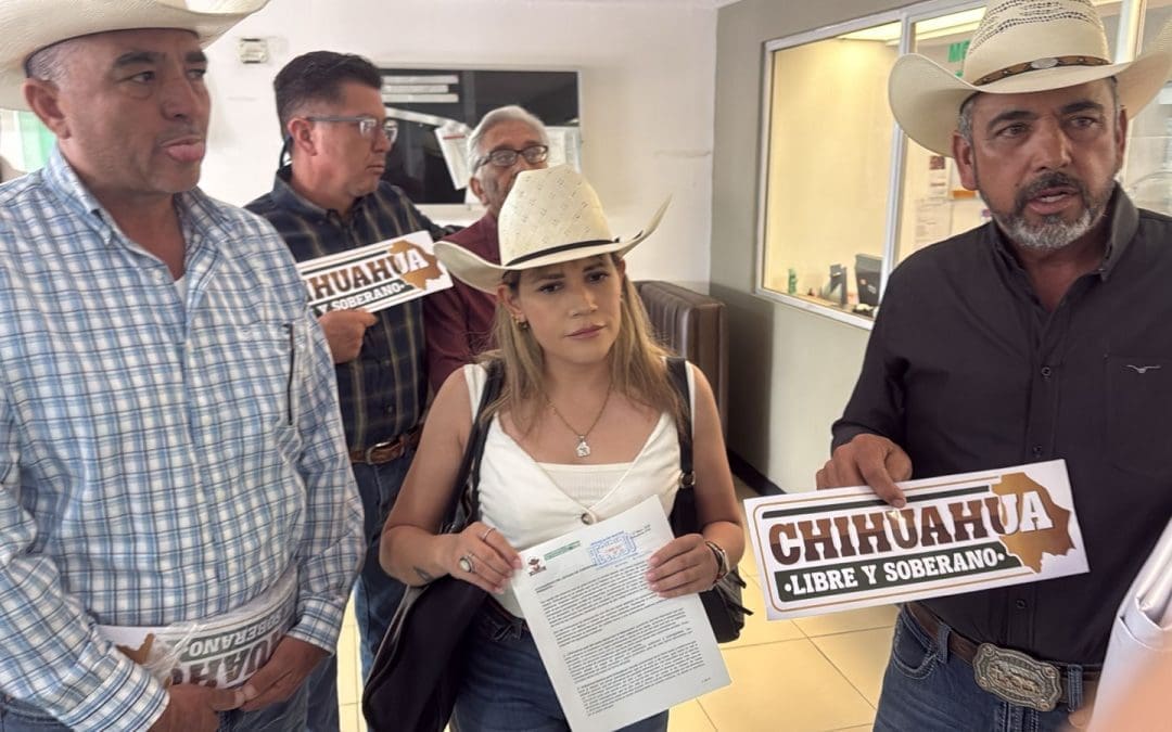 Exigen agricultores soberanía hídrica para Chihuahua y salida del pacto fiscal