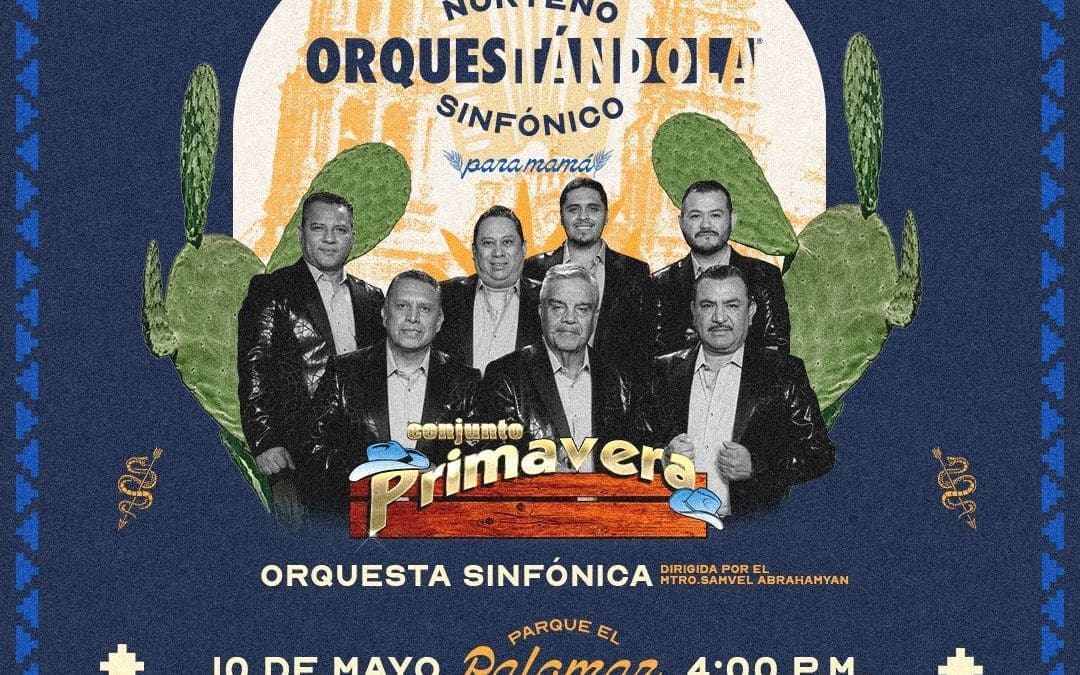 ¡Prepárate! Mañana es Orquestándola Sinfónico con Primavera