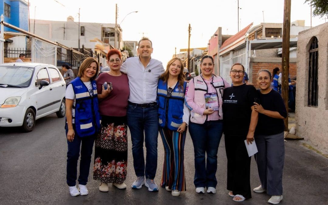 Entrega el alcalde Marco Bonilla rehabilitan de la calle Tarahumara en la colonia Infonavit Nacional