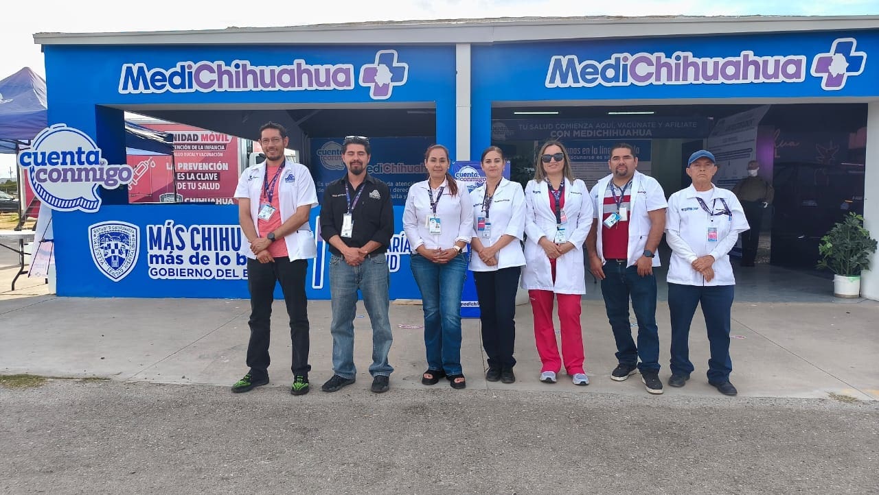 Estos son los servicios del stand de MediChihuahua dentro de la Feria de Santa Rita