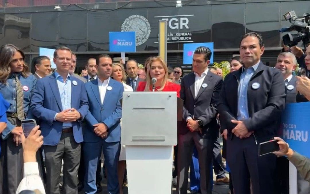 Maru Campos arremete contra “régimen totalitario” desde CDMX