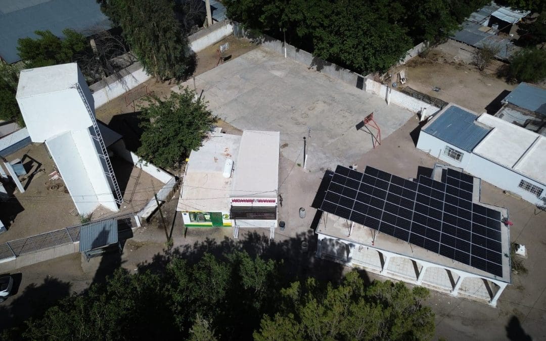 Instala JCAS paneles solares en pozos de Meoqui; reducirán gasto eléctrico