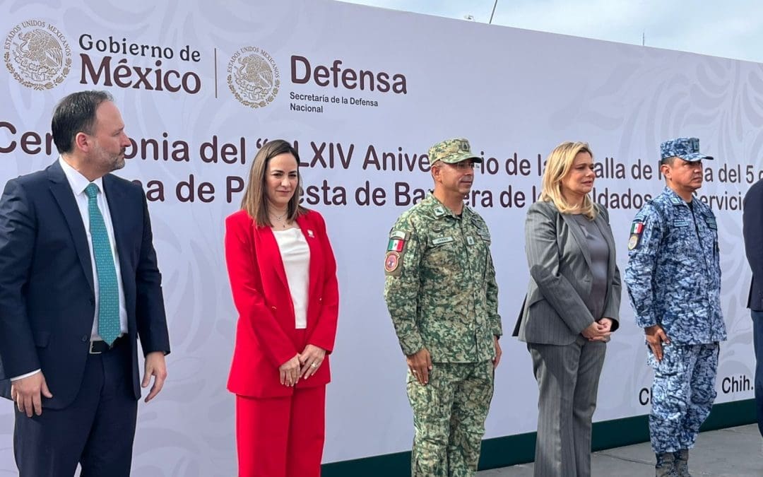 Conmemoran 164 años de la Batalla de Puebla con ceremonia en el Palomar