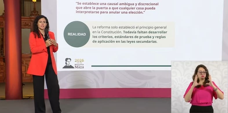 Leyes secundarias definirán cómo se anularán elecciones por intervención extranjera: Alcalde