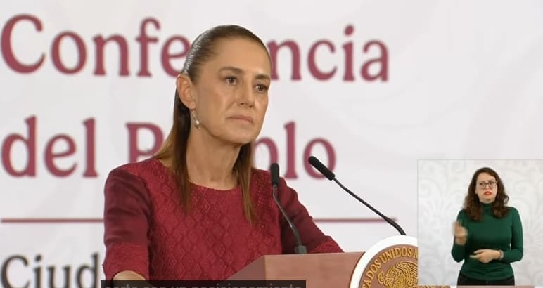 Sheinbaum celebra reaparición de AMLO