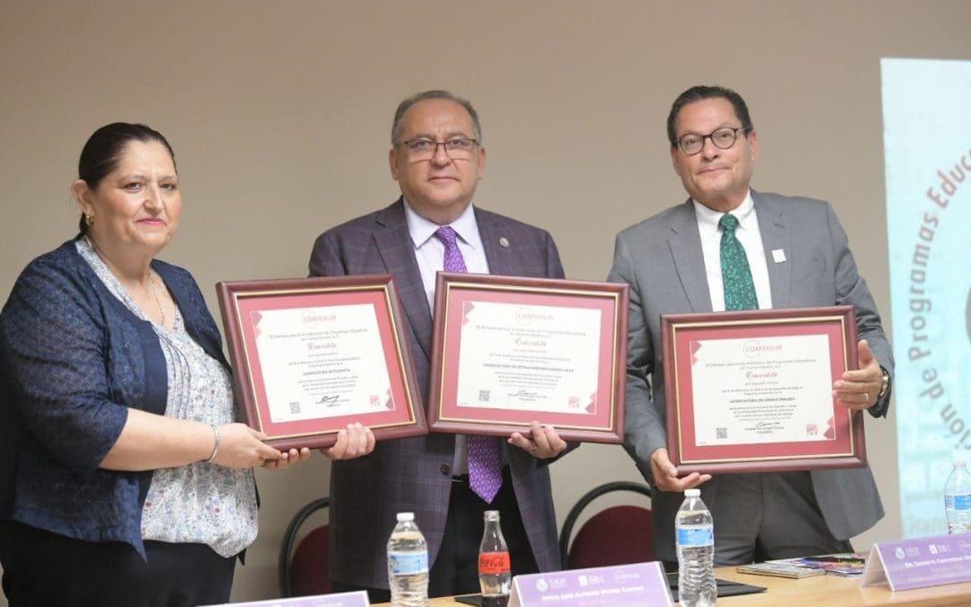 Reacredita Filosofia y Letras de la UACH tres programas educativos
