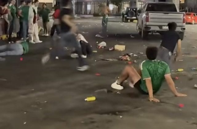 Alcohol desbordó emociones en festejos en la Glorieta de Pancho Villa