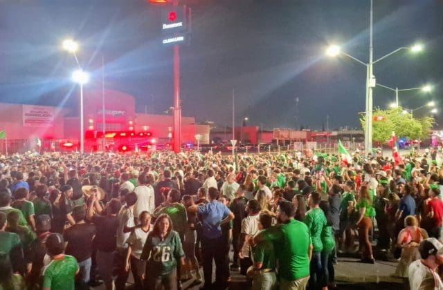 Restricciones en la Glorieta de la División del Norte
