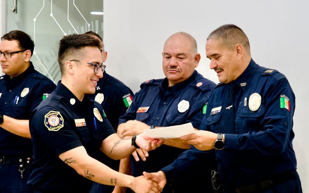 Reconocen a 94 elementos de seguridad y emergencia por su compromiso con la ciudad.
