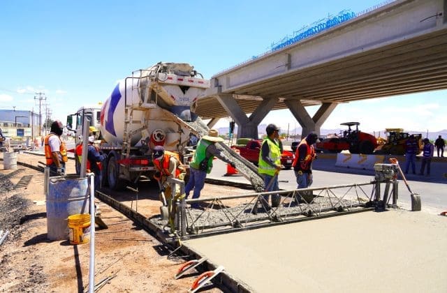 Gran progreso de la construcción del puente en la carretera Chihuahua – Aldama