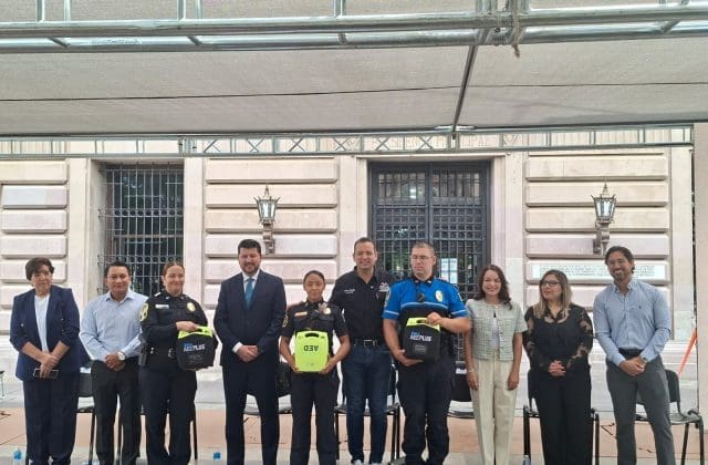 Se invierte en la salud de los chihuahuenses con la compra de desfibriladores