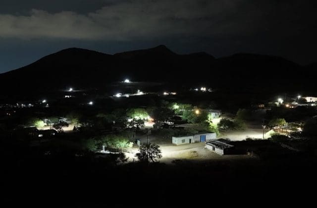 Avanza modernización rural: concluyen obras de alumbrado LED en 18 comunidades
