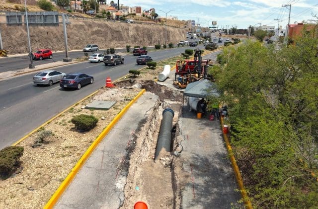 Continúan trabajos en la gaza vial que busca agilizar el tráfico en la capital