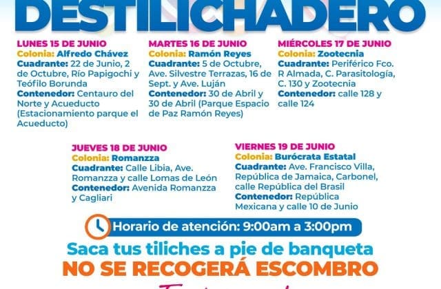 «Destilichadero» llegará a cinco colonias de ciudad Chihuahua