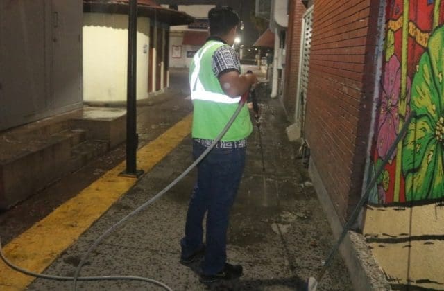 Más limpio y ordenado: Se desarrolló operativo especial en el centro histórico de Chihuahua