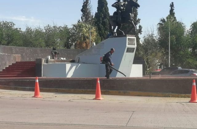 Concluyen restauración del monumento a la División del Norte