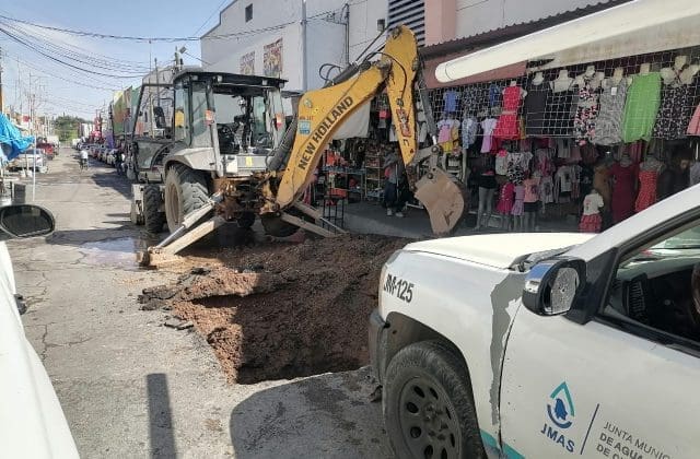 Cerrarán tramo de la calle 4ta por trabajos de la JMAS