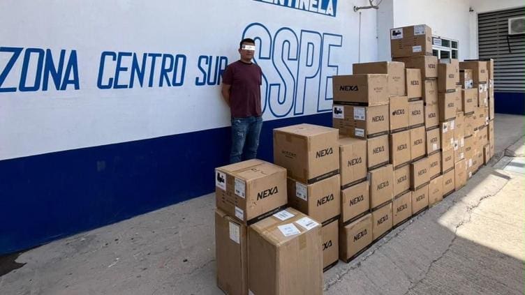 Asegura SSPE 6,400 vapes en la Panamericana 