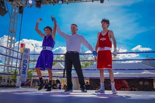 Da inicio el famoso Torneo Box de Barrios en Vistas de Cerro Grande