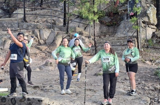 Naturaleza y resistencia marcan el recorrido de senderismo en Guachochi
