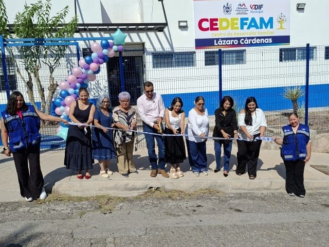 Marco Bonilla inaugura la renovación del CEDEFAM Lázaro Cárdenas