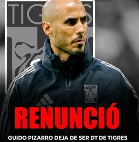 Guido Pizarro tira la toalla en Tigres