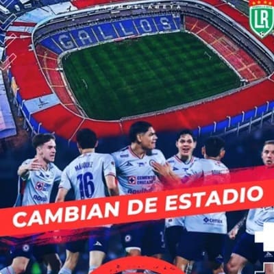 Cruz azul jugara en el Estadio de la Corregidora el Apertura 2026