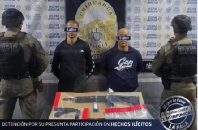 En la calle Turquesa en la Joya, se drogaban y portaban armas