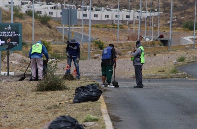 Municipio intensifica limpieza en avenidas al norte de la ciudad