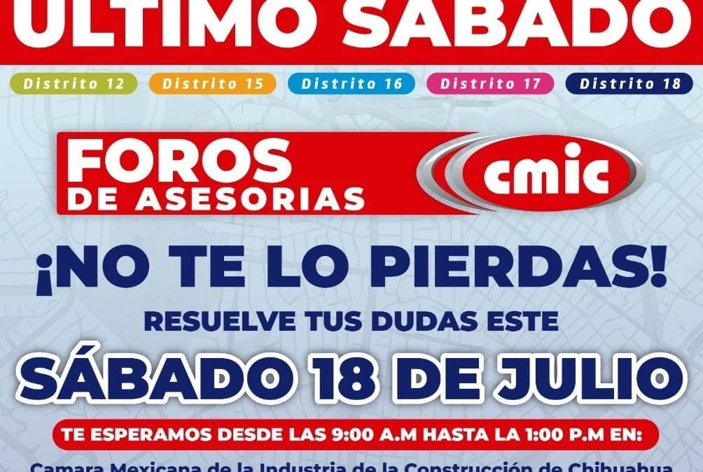 Invitan al último foro de asesorías del Presupuesto Participativo 2027