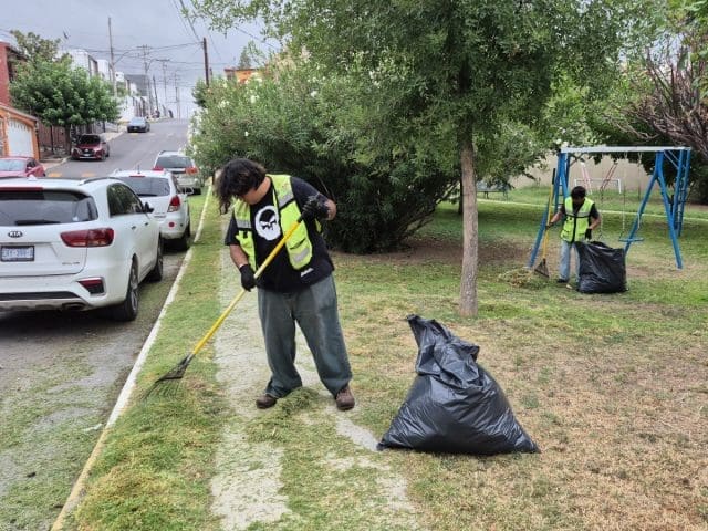 Mantienen labores permanentes de conservación de parques
