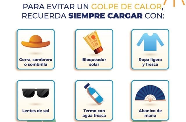 Exhortan a prevenir golpes de calor ante aumento de temperaturas