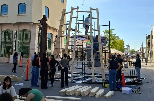 ISAD instalará pabellón efímero en la Plaza de Armas como parte del Taller del Desierto.
