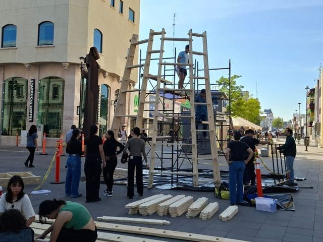 ISAD instalará pabellón efímero en la Plaza de Armas como parte del Taller del Desierto.