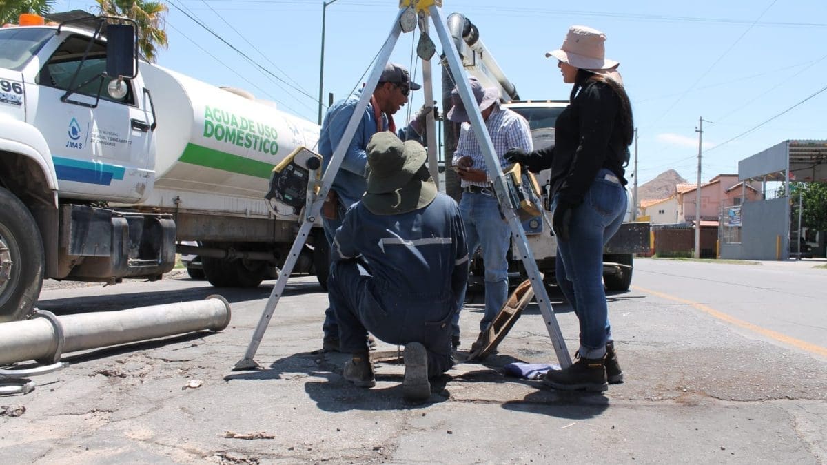 JMAS Chihuahua exhorta a no tirar basura al drenaje para evitar taponamientos