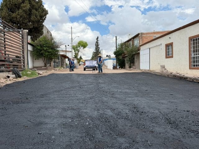 Avanzan cinco obras de pavimentación elegidas mediante el Presupuesto Participativo