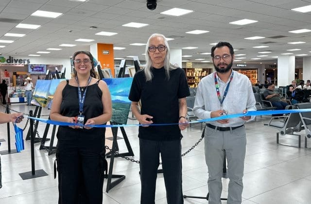 Inauguran exposición “Horizontes Opuestos” en el Aeropuerto Internacional de Chihuahua