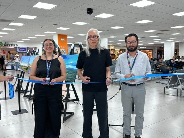 Inauguran exposición “Horizontes Opuestos” en el Aeropuerto Internacional de Chihuahua